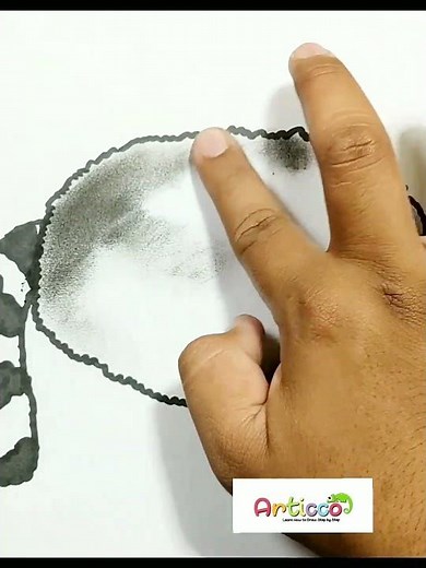 DRAWING REALISTIC COONSKIN HAT