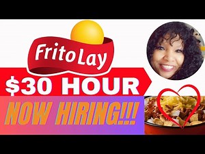 Earn $1200 A WEEK |FRITO LAYS Jobs | ❤️ #hiring