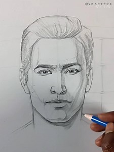 927K views · 1.3K reactions | Comment 'YES' if you want more easy Face Drawing video | Vkartbox | Facebook