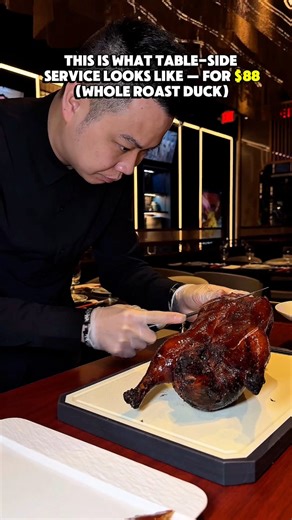 $88 for a whole roasted duck at Spring by China Mama, plus a choice of soup and your pick from four duck entrées: Salt & Pepper Duck, Cumin Duck, Duck Fried Rice, or Duck Chow Mein. | WheretogoVegas