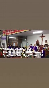 GIỖ 2 NĂM CHA GIUSE TRẦN NGỌC THANH, OP. Sáng nay, ngày 29-01-2024, chúng con dâng Thánh lễ Giỗ 2 năm - Tưởng nhớ Cha Giuse Trần Ngọc Thanh, OP. Bị sát hại tại nhà nguyện Giáng Lố 2. Chúng con xin quý ông bà anh chị em thêm lời cầu nguyện cho Cha Giuse Trần Ngọc Thanh, OP. Sớm hưởng nhan thánh Chúa. Xin quý vị thêm lời cầu nguyện cho chúng con để chúng con tiếp nối sứ vụ theo tâm nguyện của ngài. Lm Phê-rô Nguyễn Thái Ánh, OP. | Đức Mẹ Núi Cúi