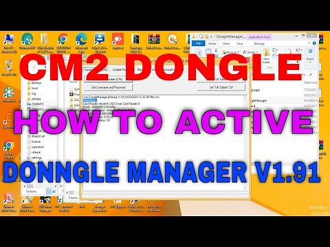 HOW TO ACTIVE | CM2 DONGLE | INFINITY DONNGLE MANAGER V1.91 | TUTORIAL