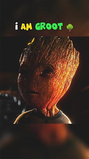 "I am Groot 🌳"Epic Transformation #short #shortedit #groot