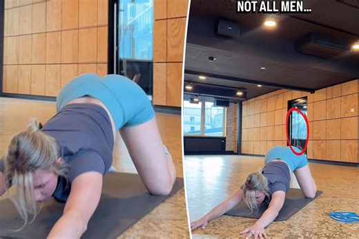 Woman at gym catches creep filming her during ‘violation of safety’: ‘Not all men but always a man’