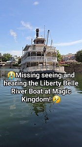 1.4K views · 36 reactions | Missing seeing and hearing the horn of the Liberty Belle River Boat at Magic Kingdom, Disney World! Liberty Square just isn't the same without it and Tom Sawyer Island! | Amy's Magic & Miles Travel Blog | Facebook