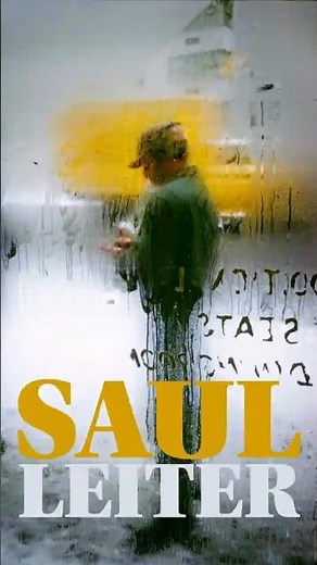 SAUL LEITER // Une Vie Haute en Couleur