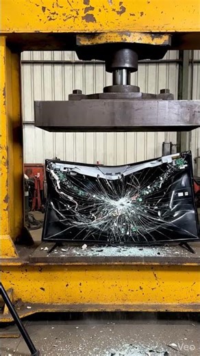 ai tv hydrolic pressing #funny