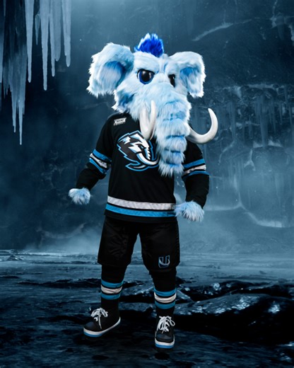 Utah Mammoth debuts new mascot: Welcome Tusky!