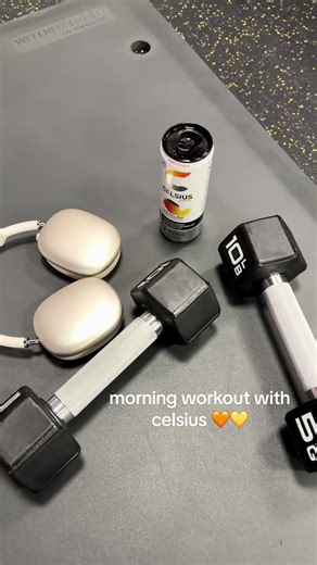 Morning Workout Routine with Celsius Energy