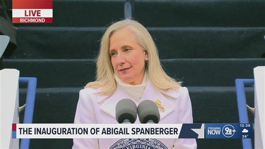 Spanberger reflects on women’s right to vote and taking office in historic inauguration