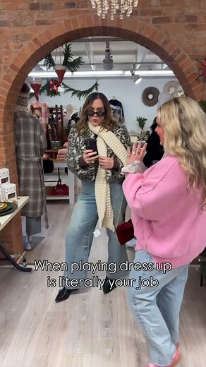 2.1K views · 24 reactions | Joke’s on my guidance counselor for telling me that loving cute clothes wasn’t a career path. 路‍♀️ #boutique #smallbusiness | Blush by CVDesigns | Facebook