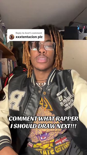 How to Draw XXXTENTACION as a Cartoon Character