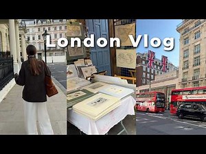 Autumn in London⎢Local gems and viral spots, flea market, coffee shops, Apple event & exploring (!)