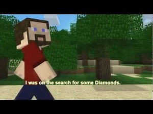 Minecraft in Search of Diamonds Lyrics