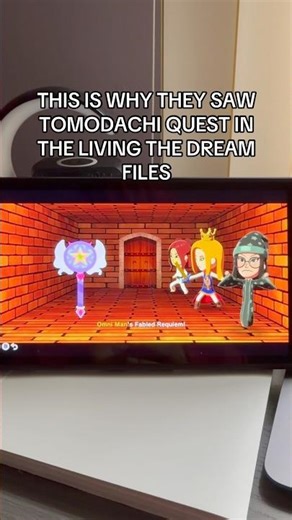 Playing Tomodachi Quest in Tomodachi life : Living the dream!
