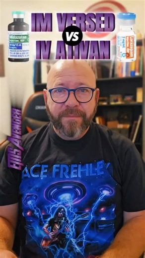 EMS Avenger on Instagram: "Whether IV Ativan or IM Versed is better has to be put into context on how long it takes to do "things". And "task time" is a very important consideration in a lot of what we do. #Paramedicgram #paramedicsofinstagram #medicsofinstagram #medicgram #emtsofinstagram #emsgram #Paramedic #paramedics #firstresponders #firstrespondersofinstagram #firefightergram #firefightergram #firefightersofinstagram #paramedicstudent #emtstudent #emergencymedicine #ambulance #911 #Critica