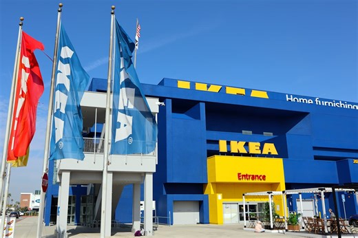 IKEA’s New $8 Blue Striped Glassware Is Perfect for the Fourth of July