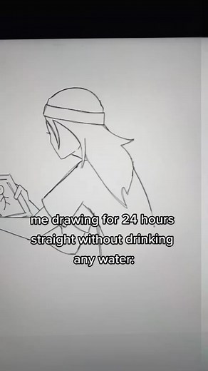 24-Hour Drawing Challenge without Water! Hospital Visit at 3 AM!