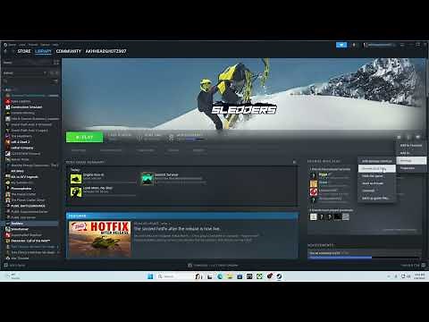How to install the mod menu for sledders