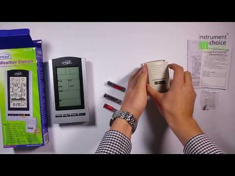 How to set up the WS1151 Weather Station