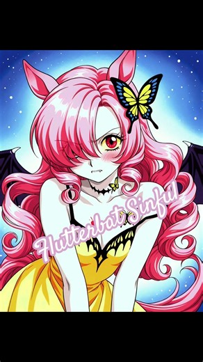 Flutterbat #oc #humanoc