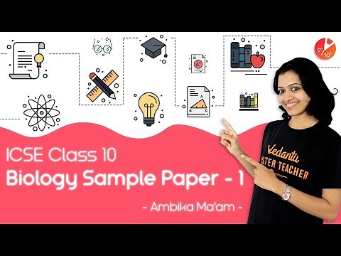 ICSE Biology Sample Paper Class 10 2020 | Science New SAMPLE Paper Pattern ‪@Vedantu9_10‬