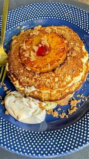 Pineapple Upside Down Pancakes
