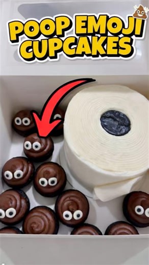 POOP EMOJI CUPCAKES 😂 Piping Chocolate Frosting & The Hilarious Reveal!