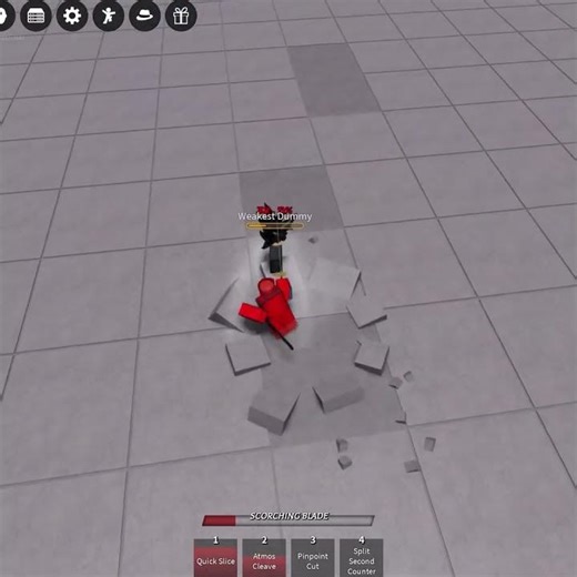 Blade master 100% combo #roblox #games #strongestbattlegrounds