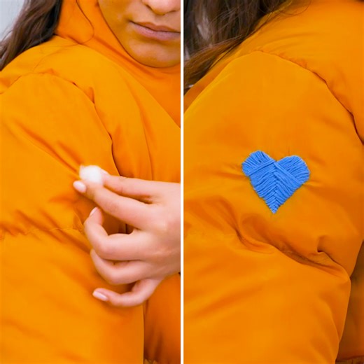 20K views · 44 reactions | Revive Your Jacket in Minutes! Simple Sewing Hacks You Need to Try  | Green Bean | Facebook