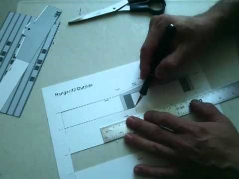 How to Build a Model Airport Airplane Hangar #2 Large