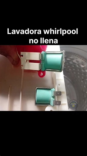 Lavadora Whirlpool no llena de agua: cómo identificar la causa