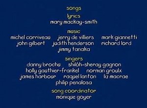 Caillou Season 2 end credits (2000) PBS version