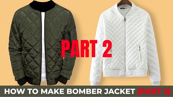 Make a Bomber Jacket (Part 2) | The Finishing Part