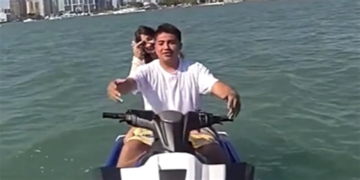 Sarasota jet skier gets citation but doesn’t let it get him down