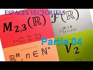 Chapitre 1 : Espaces Vectoriels partie 4 (intersection et somme de deux sous-espace vectoriel)
