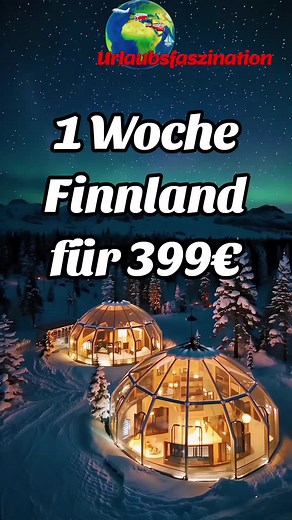 1 Woche Rundreise durch Finnland von Rovaniemi im Lappland bis in die Hauptstadt Helsinki kannst du schon für 399€ pro Person buchen. Inklusive Flügen, gut bewerteten Unterkünften sowie der Fahrt mit dem Weihnachtsexpress im Privatabteil mit eigener Toilette und Dusche #lappland #urlaub #finnland #Reisen #nordlichter #rovaniemi #weihnachten