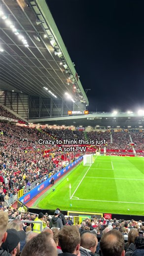 Maybe a little more for some of us. #golf #footballgolf #oldtrafford #length #stadium
