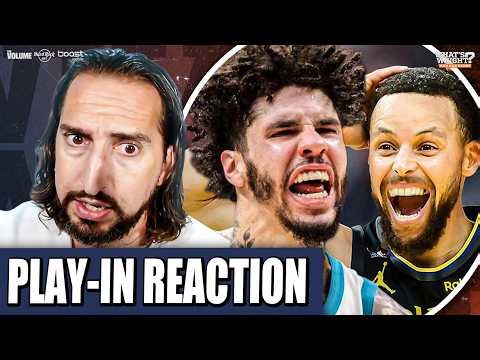 Nick Wright REACTS: LaMelo’s SHENANIGANS, VINTAGE Curry saves Warriors! + MUST-SEE playoff matchups