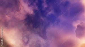 Space Nebula science astronomy background. Fly through large clusters of stars and galaxies. nebula Starry outer space background. Nebula Space background