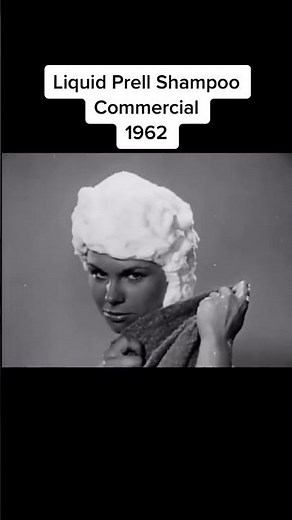 Old Liquid Prell Shampoo Commercial from the 1960s #retrocommercials #oldcommercials