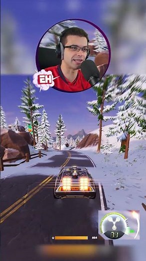 New DeLorean Car easter egg in Fortnite!