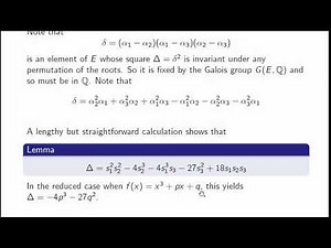 Cardanos Formula and Radical Extensions