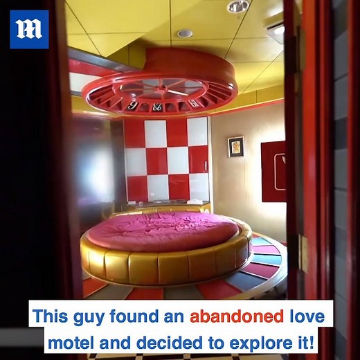 You won’t believe what’s inside this abandoned love motel! 😲 ❤️ | Daily Mail Video