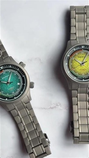 Street ⇄ Deep? No cap😎🌊200M WR Titanium Automatic Dive Watch, Sapphire, Super Luminous