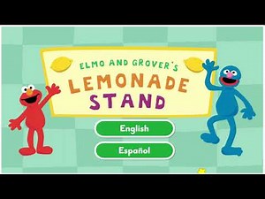 Elmo and Grover's Lemonade Stand - grover and elmo's lemonade stand math game