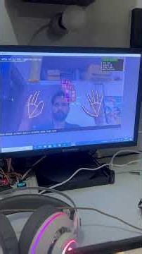 How to Built a Gesture-Controlled AR Game using Python! 🐍🔥 #Coding #Sho