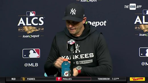 Aaron Boone: We got to find a way to break through against these guys. | YES Network