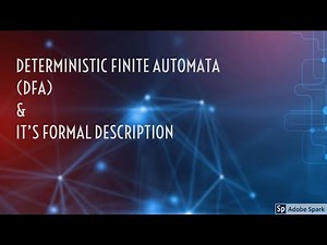 (10) UNIT 1 : Deterministic Finite Automata (DFA) & it's Formal Description - LECTURE 9
