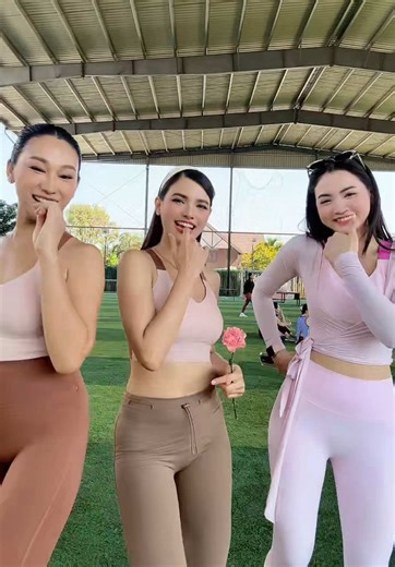 3 Little Girls Enjoy a Fun Day After Pilates